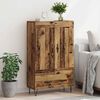 vidaXL Highboard Old Wood 69.5 x 31 x 115 cm Engineered Wood