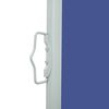 vidaXL Retractable Side Awning 120 x 300 cm Blue