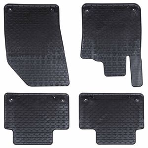 vidaXL Car Mat 4 pcs Black suitable for Volvo S60 / V60 2019- 4D Aft