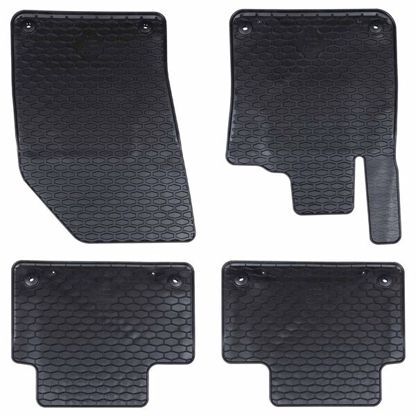 vidaXL Car Mat 4 pcs Black suitable for Volvo S60 / V60 2019- 4D Aft