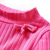 Kids' T-shirt with Long Sleeves Rib-knit Bright Pink 140