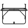 vidaXL Balcony Table Black 60x40 cm Steel