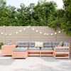 vidaXL 7 Piece Garden Sofa Set Solid Wood Douglas Fir