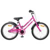 vidaXL Kids Bike 24 Inches for 8-12 Years Old Pink Black