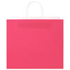 vidaXL Paper Bags 250 pcs with Handles Pink 32x22x28 cm