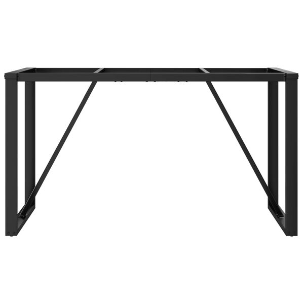 vidaXL Dining Table Legs O-Frame 120x60x73 cm Steel