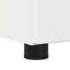 vidaXL Bathroom Cabinet with Storage High Gloss White 61 x 35 x 64 cm