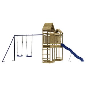 vidaXL Outdoor Playset Impregnated Wood Pine