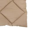 vidaXL Summer Duvet Taupe 220 x 135 cm Microfiber