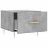 vidaXL Coffee Table Concrete Grey 50x50x40 cm Engineered Wood