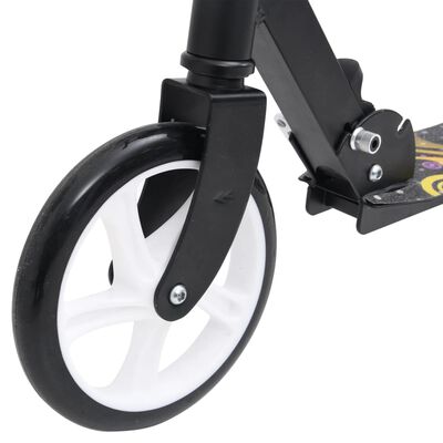 vidaXL 2-Wheel Children Scooter with Adjustable Handlebar Yellow