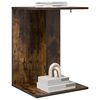 vidaXL Side Table Smoked Oak 45 x 40 x 62.5 cm Engineered Wood