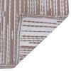 vidaXL Outdoor Carpet ARAKIL Brown 80x150 cm PP
