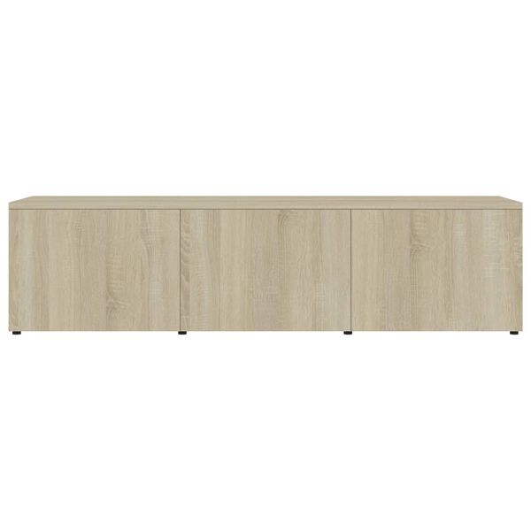 vidaXL TV Cabinet Sonoma Oak 120x34x30 cm Engineered Wood