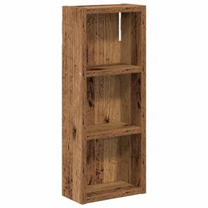 vidaXL Bathroom Wall Cabinet Old Wood 20 x 10 x 50 cm Engineered wood