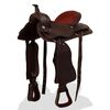 vidaXL Western Horse Saddle | Brown | Genuine leather | 17 inches
