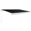 vidaXL Manual Awning with Solar LED 3.5 x 2 m