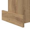 vidaXL End Table Artisan Oak 35.5 x 35 x 40 cm Engineered Wood