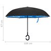 vidaXL Umbrella C-handle Black 108 cm