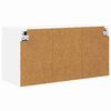 vidaXL Hanging Cabinet with Door White 80 x 31 x 40 cm Engineered Wood