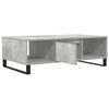 vidaXL Coffee Table Concrete Grey 104x60x35 cm Engineered Wood