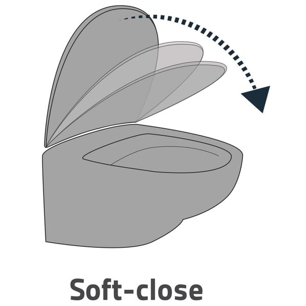 RIDDER Toilet Seat Miami Grey