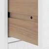vidaXL Side Cabinets 5 pcs ODDA White 40x24x79 cm Solid Wood Pine