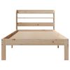 vidaXL Bed Frame with Headboard without Mattress 90x190 cm Single