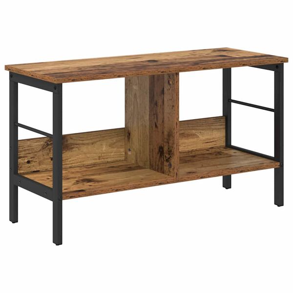 vidaXL Bookshelf Old Wood 82 x 32 x 47 cm Engineered Wood