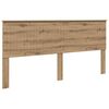 vidaXL Headboard with Headboard Artisan Oak 200 cm Engineered wood