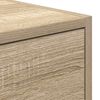 vidaXL TV Cabinet Sonoma Oak 80x31x25.5 cm Engineered Wood