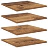 vidaXL Bookshelf Board 4 pcs Brown 40 x 40 x 1.5 cm Engineered Wood