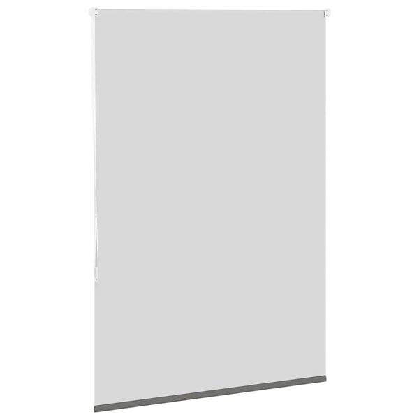 vidaXL Roller Blind Blackout Grey 115x150 cm Fabric Width 110.7 cm Polyester