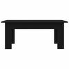 vidaXL Coffee Table Black 100x60x42 cm Engineered Wood