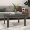 vidaXL Coffee Table Grey 55x55x30 cm Solid Wood Pine