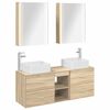 vidaXL Bathroom Furniture Set 5 pcs Sonoma Oak