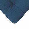 vidaXL Seat Cushions 4 pcs Blue 45 x 45 x 12 cm Fabric
