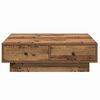 vidaXL Coffee Table Old Wood 90 x 90 x 28 cm Engineered Wood