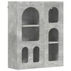 vidaXL Hanging Cabinet with Shelf ELST Concrete Grey 59 x 20 x 71.5 cm