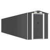 vidaXL Garden Shed Anthracite 192x1021x223 cm Galvanised Steel