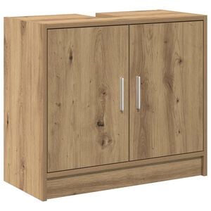 vidaXL Bathroom Cabinet Artisan Oak 63 x 29 x 55 cm Engineered wood