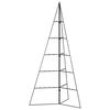 vidaXL Metal Christmas Tree for Decoration Black 100 cm