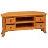 vidaXL TV Cabinet Natural 100 x 40.5 x 46 cm Solid Mahogany Wood