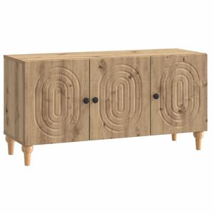 vidaXL TV Cabinet Artisan Oak 99 x 34.5 x 50 cm Engineered Wood