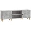 vidaXL TV Cabinet 150 x 31 x 50 cm Concrete Grey Engineered Wood