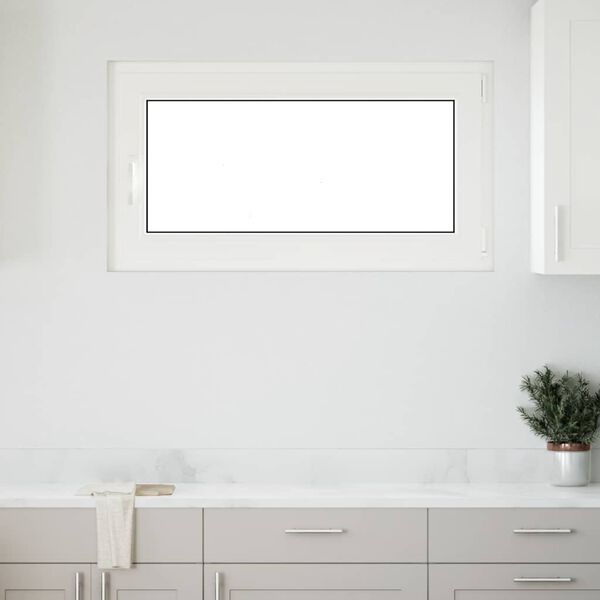 vidaXL Basement Window "RISOR" 110x60 cm Tilt&Turn DIN Right Anthracite