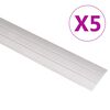 vidaXL Floor Profiles 5 pcs Aluminium 134 cm Gold
