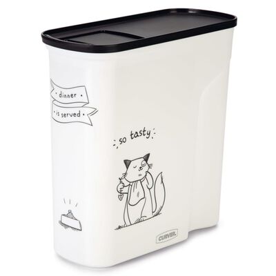 Curver Pet Food Container Dinner is Served Cat 6L