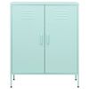 vidaXL Storage Cabinet Mint 80x35x101.5 cm Steel