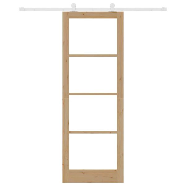 vidaXL Sliding Door ORKDAL Natural 83 x 232 cm